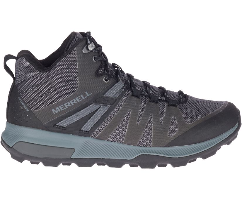 Buty Merrell Zion FST Mid Wasserdicht - Buty Trekkingowe Męskie Merrell - Czarne [JYQFX-3764]